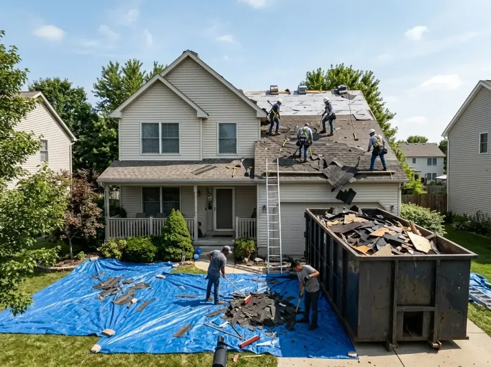 roof-replacement-debris-remova-004 — frequently asked questions, Cheapest Dumpster Rentals in Vancleave, MS